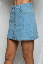 Load image into Gallery viewer, Denim Sky Skirt
