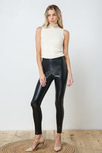 Load image into Gallery viewer, Foxy Faux Leather Leggings
