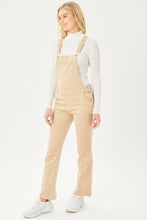 Load image into Gallery viewer, Tan Corduroy Overalls
